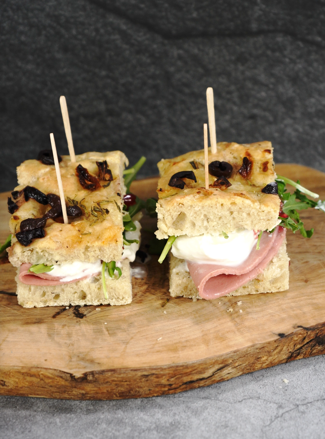 Italian Focaccia Sandwich