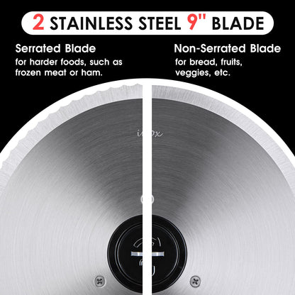 9" Non Serrated Blade Replacement for TWFS-289/TWFS-299