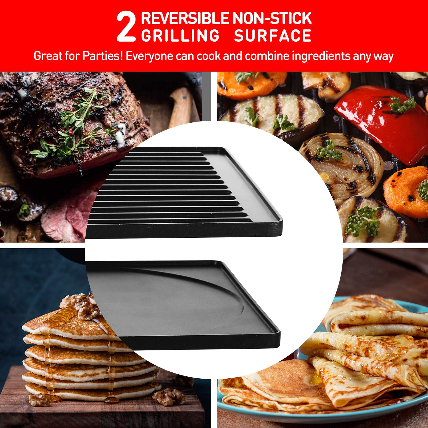 Indoor clearance table grill